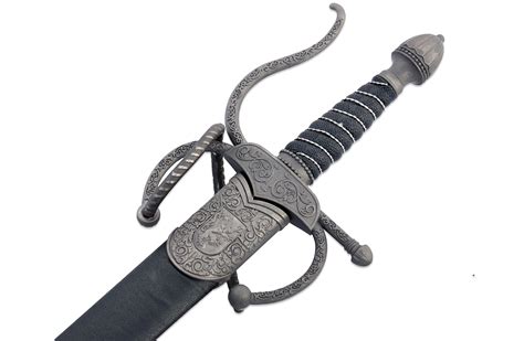 Vulcan Gear Medieval Crusader Sword with Scabbard - Choose Your Style ...