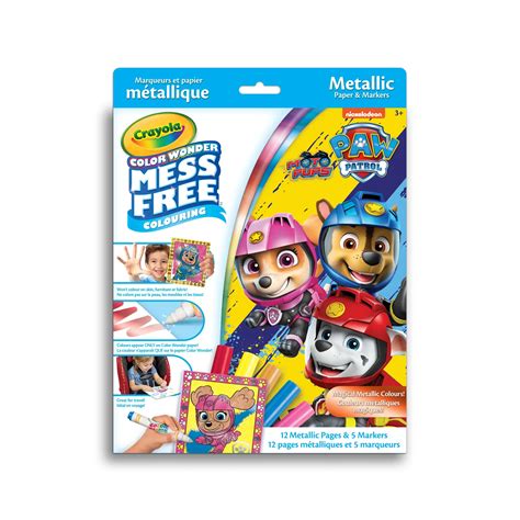 Crayola Crayola Color Wonder Paw Patrol Maitre Des Jeux