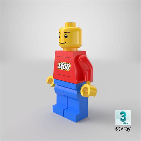 Lego Man 3d Model 19 Fbx Max Obj C4d Unitypackage Upk Ma