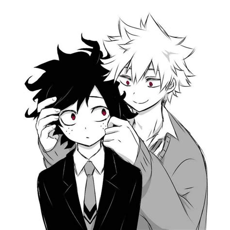 Katsuki And Izuku ⠀ ⠀⠀⠀⠀⠀ ┬━─━━─━━─━─≺ 🖤 ≻─━─━━─━━─━┬ ┊⠀⠀⠀⠀⠀⠀ ┊⠀⠀⫷⠀ ⠀© To