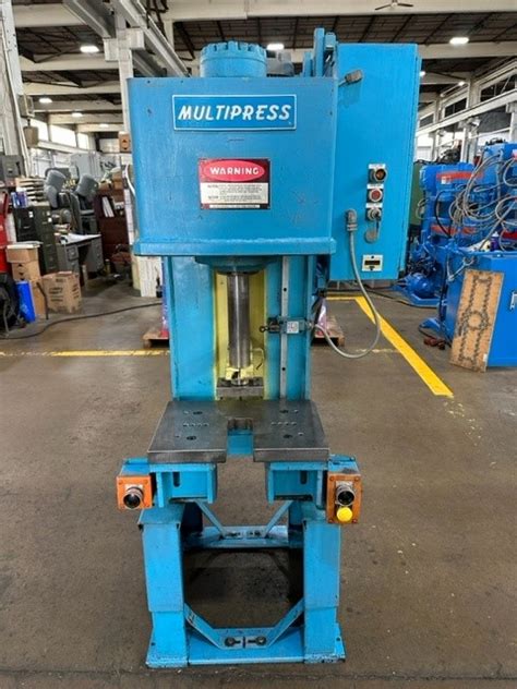 8 Ton Denison Multipress WR87 Hydraulic C Frame Press 12 Stroke