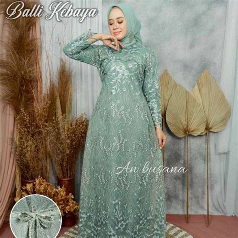 Jual Ready Jumbo Gamis Brokat Arimbi Aulia Najma Muslim Maxy Dress