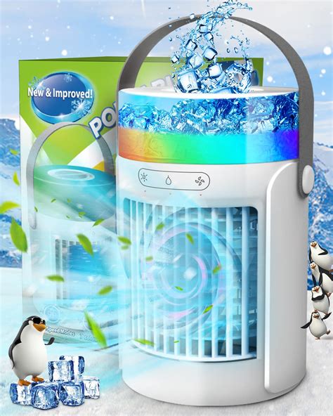 Portable Air Conditioners 4 In 1 Evaporative Personal Air Cooler