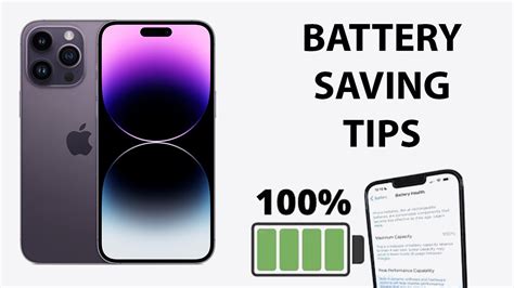 IPhone 14 Pro Battery Saving Tips Maintain 100 Battery Health 1