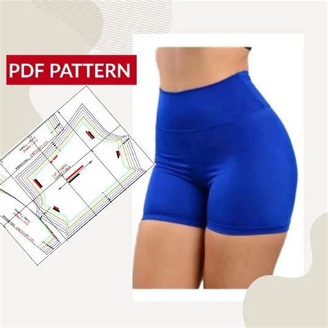 Shor Shorts Pattern Swimsuit Pattern Sewing Bodysuit Pattern Sport Shorts