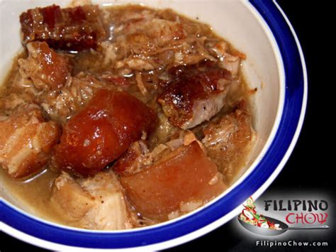 Lechon Paksiw Filipino Chow