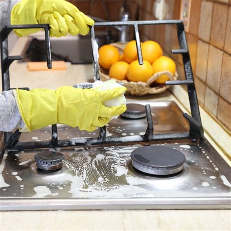 Cleaning Cast Iron Stove Grates With Baking Soda The Organized Mom