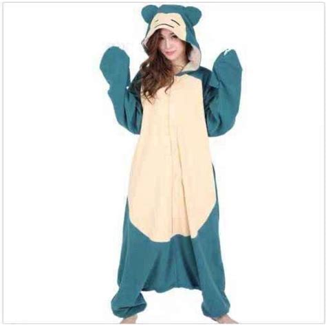 Jual Kostum Snorlax Pokemon Bba Baju Onesie Pikachu Hijau Kigurumi