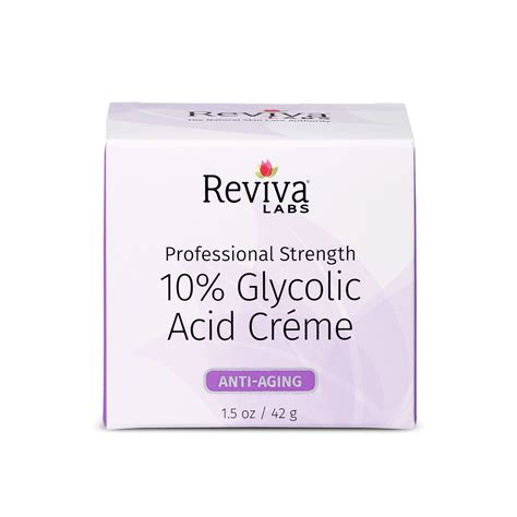 10 Glycolic Acid Créme Reviva Labs