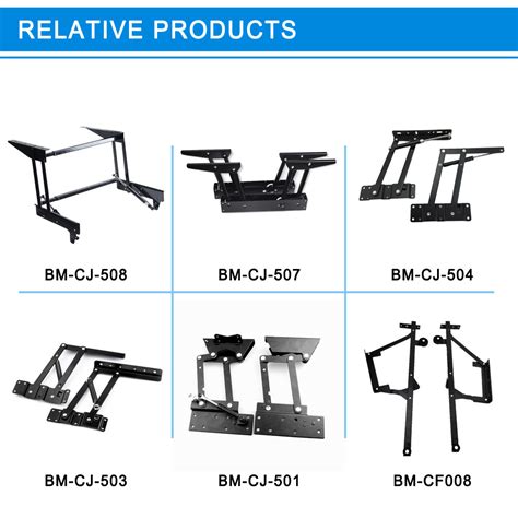 Lift Up And Soft Closing Desk Hinge Modern Coffee Table Gas Spring