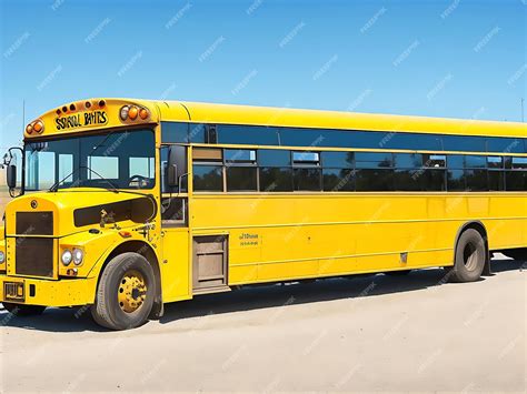 Premium AI Image | School Bus ai generator