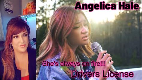 First Reaction Angelica Hale Driver S License YouTube