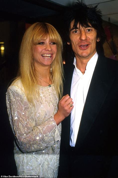 Ronnie Wood 71 And His Wife Sally 41 Celebrate Their Twin Daughters Third Birthday Daily