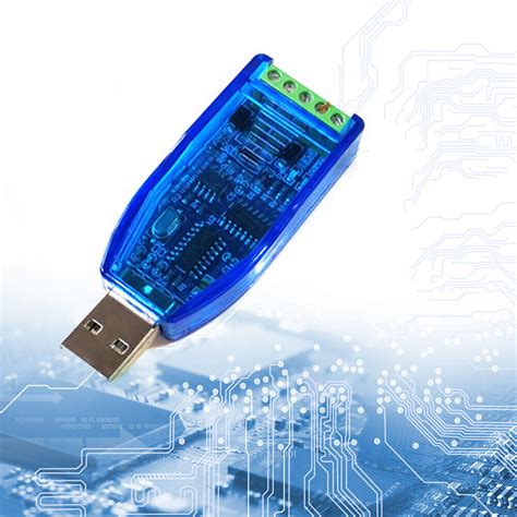 Industrial Usb To Rs485 Converter Adapter Txd Rxd Indicators Upgrade Protection Ebay