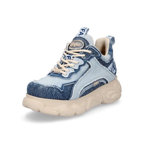 Aktiv Vakuum Scully Buffalo Sneaker Blau Schmieren Unzufrieden