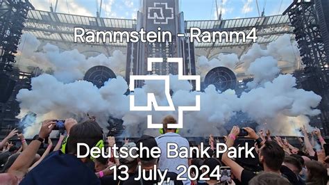 Rammstein Ramm4 Feuerzone Frankfurt Deutsche Bank Park 13 07