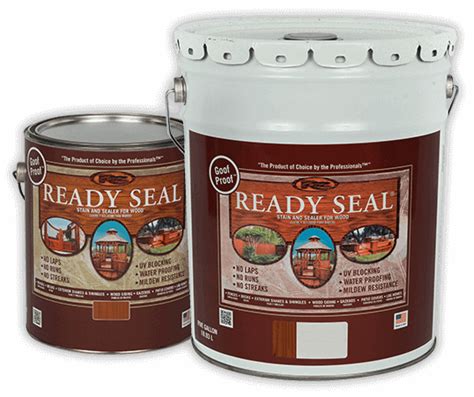 Wood Stain And Sealer Deck Stain And Sealer Ready Seal