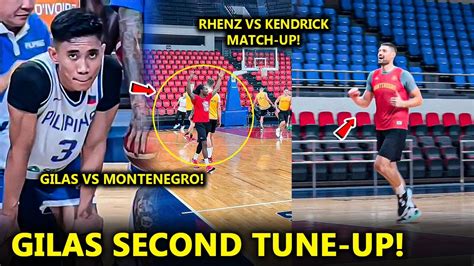 Gilas Second Tune Up Game Kontra Montenegro Todo Na Ang Ensayo