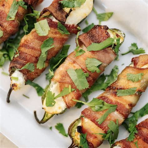 D is for Dad s Bacon Jalapeño Poppers in the air fryer e is for eat