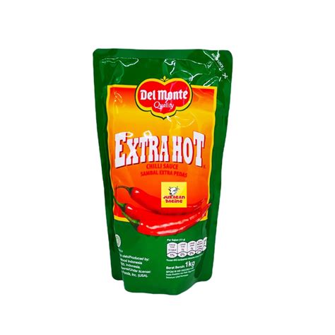 Jual Delmonte Extra Hot Pouch Saus Cabe Kg Indonesia Shopee Indonesia
