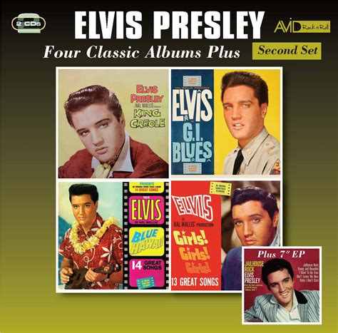 Elvis Presley Four Classic Albums Plus King Creole G I Blues