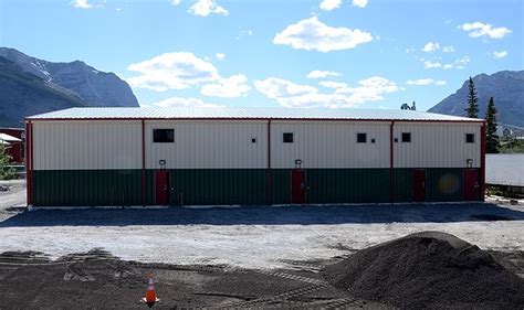 Commercial Building In Bighorn Ab Olympia Steel Buildings