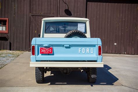 Restored 1966 Ford Bronco Half Cab Classic Ford Bronco 1966 For Sale