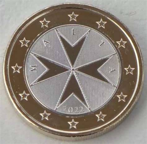 1 EURO KURSMÜNZE Malta 2022 st EUR 5 40 PicClick DE