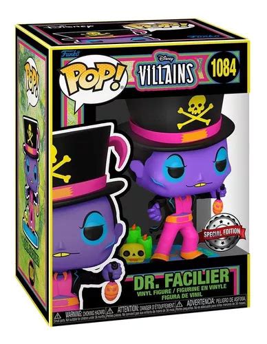 Funko Pop Disney Villains Dr facillier blacklight Envío gratis