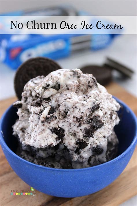 No Churn Oreo Ice Cream Recipe