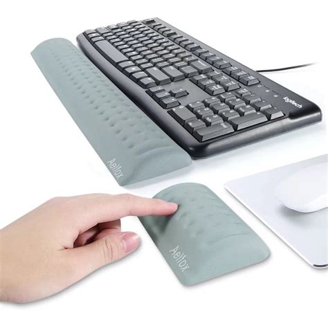 Memory Foam Keyboard Wrist Rest&Mouse Pad Ergonomic Non-Slip Long-term Stability 655421968622 | eBay