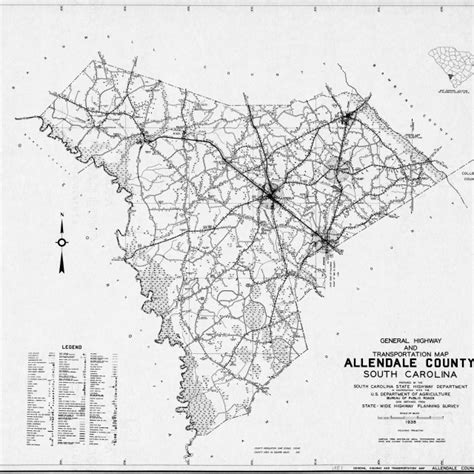 Allendale County Scdot Maps