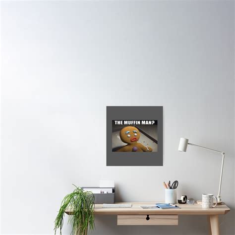 "Muffin man - Shrek" Poster for Sale by bubble0bum | Redbubble