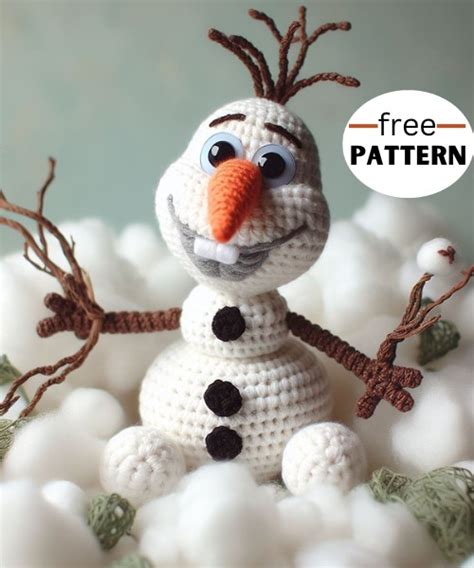 Crochet Olaf Amigurumi Idea All Crafts