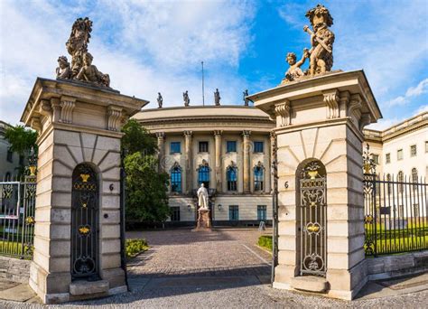 Monument Of Hermann Helmholtz In Berlin Germany Stock Photo Image Of