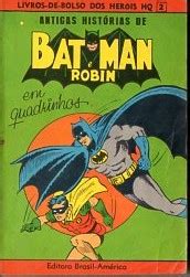 Antigas Hist Rias De Batman E Robin Em Quadrinhos