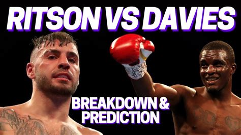 Lewis Ritson Vs Ohara Davies 140LB DOMESTIC CLASH Breakdown