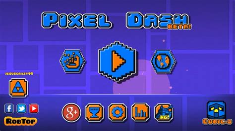 Geometry Dash Pixel Art