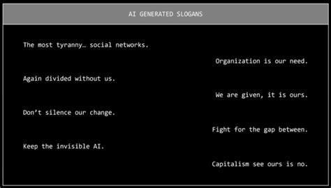 Ai Generated Slogans From The Beta Project Download Scientific Diagram