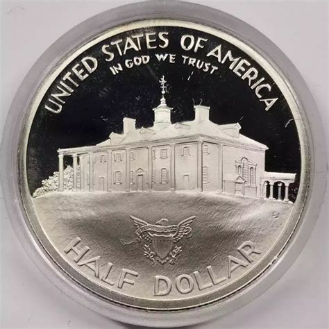 1982 S Silver George Washington 250th Anniversary Proof Half Dollar Coin Only Old Pueblo Coin