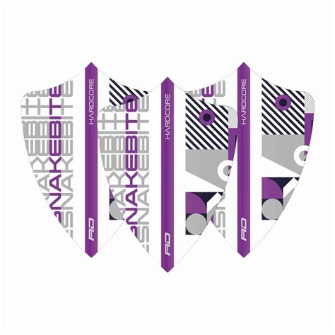 Red Dragon Letky Peter Wright Snakebite Stack Hardcore Freestyle White RF6699 E šipky