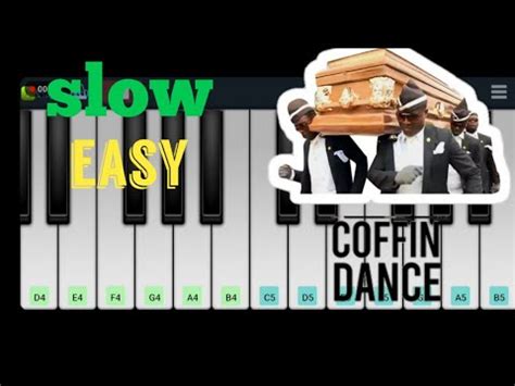 Astronomia Coffin Dance Meme Piano Easy Mobile Piano Tutorial