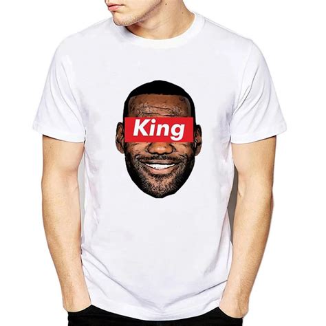 Buy Brand Fashion Hip Hop White T Shirt Men 2018 King