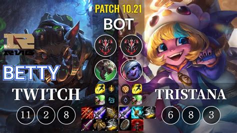 RNG Betty Twitch Vs Tristana KR Patch 10 21 YouTube