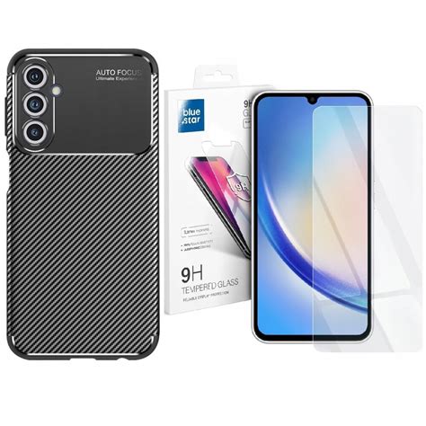 Zestaw Etui Szk O Do Samsung Galaxy M G Carbon Gel Tpu Obudowa