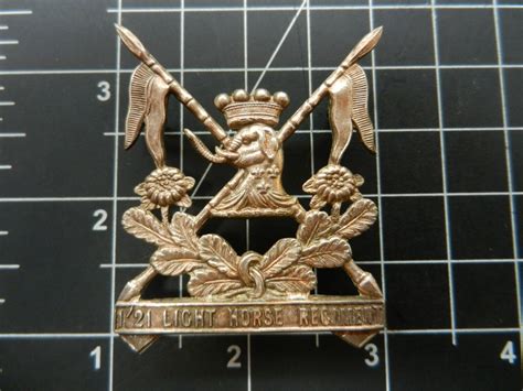 121st Australian Light Horse Regiment 1930 42 Cap Badge