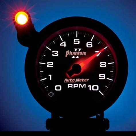 Phantom Ii Series Pedestal Mount Mini Monster Tachometer Universal