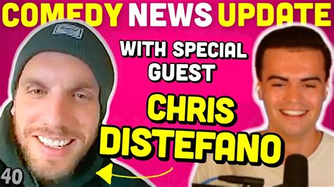 Chris Distefano Shares Big News On Joke Wrld Youtube