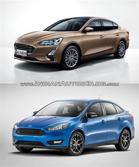 Ford Focus Sedan Vs Ford Focus Sedan Old Vs New