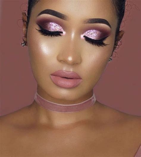 Glitter Eye Makeup Pink Makeup Love Makeup Glam Makeup Gorgeous